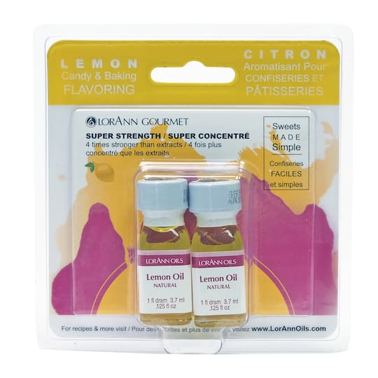 LorAnn Oils Natural Lemon Oil, 2ct.